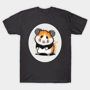 Hamster graffiti, Banksy style T-Shirt